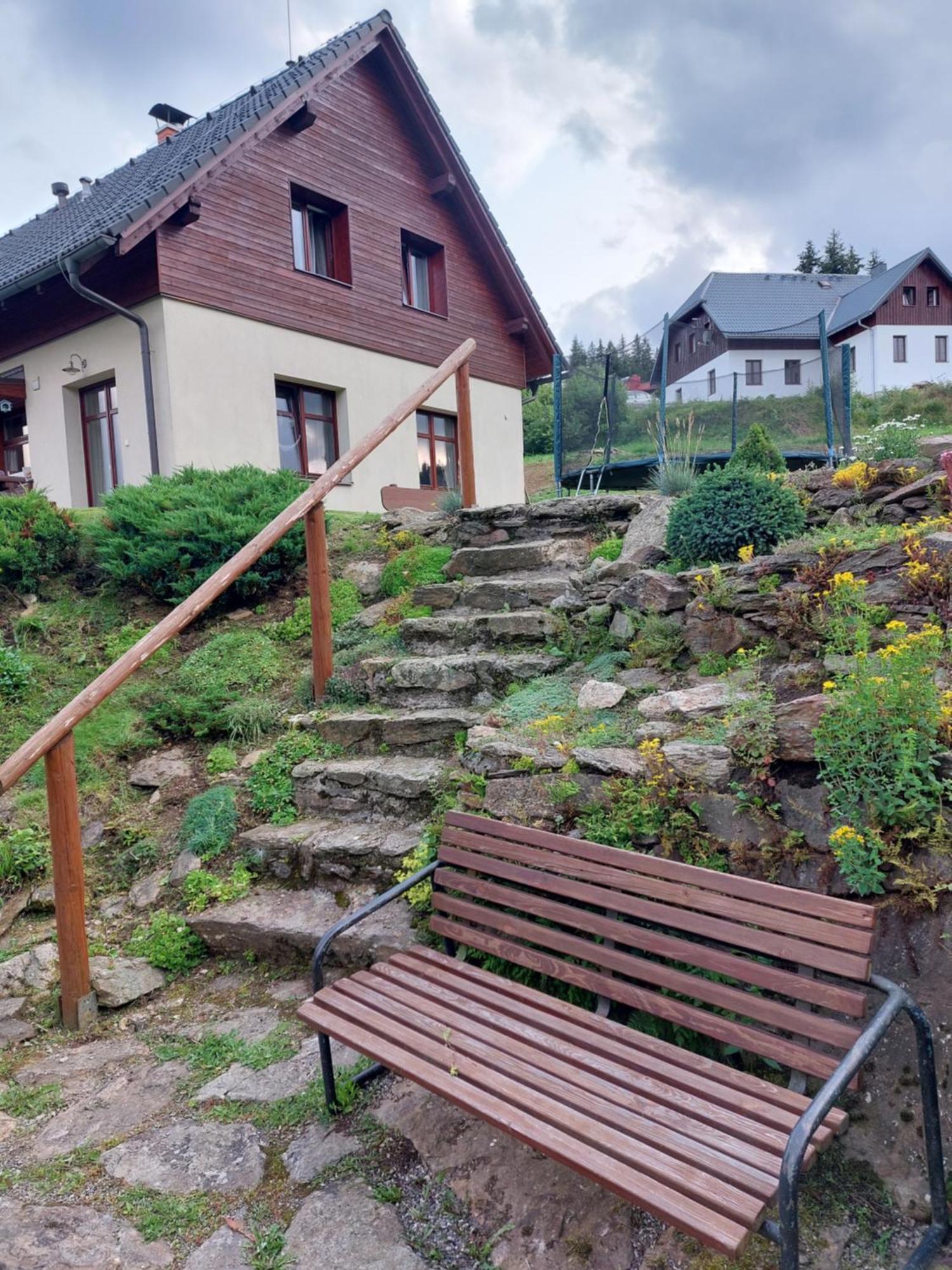Wellness Chata Rosnatka Kvilda Bagian luar foto